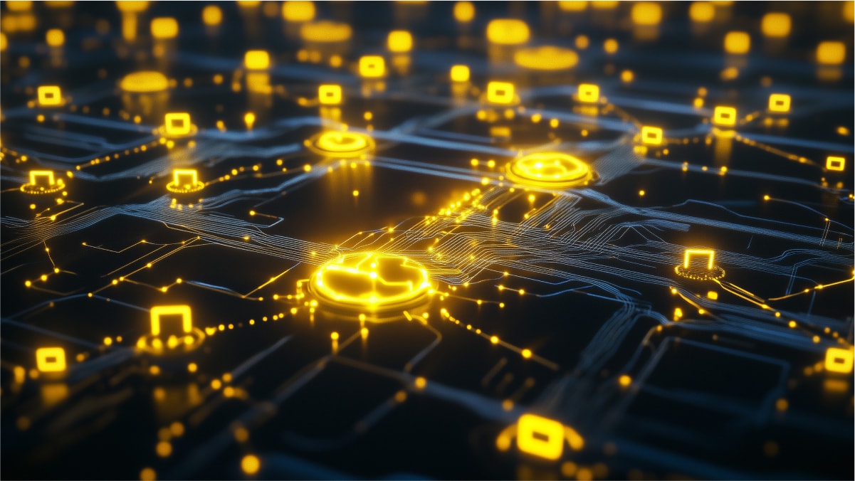 Network icon - Represents secure data storage