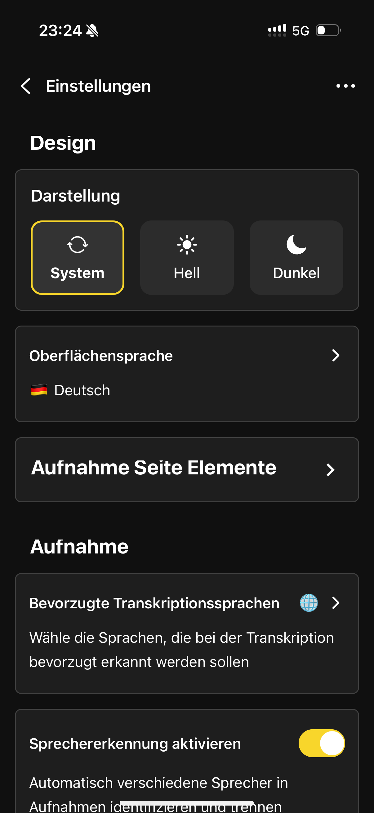 Advanced Settings